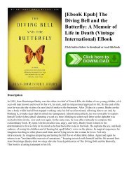 the diving bell and the butterfly epub free download Free download the the and diving bell butterfly epub